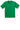 Front View of Kelly Green Gildan - Youth Ultra Cotton 100% US Cotton T-Shirt. 2000B plain