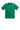 Front View of Kelly Green Gildan - Youth Ultra Cotton 100% US Cotton T-Shirt. 2000B plain