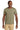 Front View of Khaki Jerzees Classics Unisex Cotton T-Shirt 363M plain
