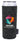 Front View of  Koozie® Heather Collapsible Slim Can Cooler