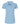 Front View of Light Blue Heather Women's Soft Touch Polo - 7007