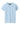 Front View of LightBlue Gildan Women's Heavy Cotton 100% Cotton T-Shirt. 5000L plain
