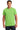 Front View of Lime Gildan - Ultra Cotton 100% US Cotton T-Shirt. 2000 plain