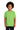 Front View of Lime Gildan - Youth Ultra Cotton 100% US Cotton T-Shirt. 2000B plain