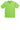 Front View of Lime Gildan - Youth Ultra Cotton 100% US Cotton T-Shirt. 2000B plain