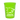 Front View of Lime Green Garyline® Cups-on-the-Go Stadium Cup - 16 oz.