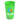 Front View of Lime Green Garyline® Cups-on-the-Go Stadium Cup - 22 oz.
