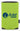 Front View of Lime Koozie® Collapsible Can Cooler