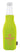 Front View of Lime Koozie® Zip-Up Bottle Cooler with Opener