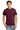 Front View of Maroon Gildan - Ultra Cotton 100% US Cotton T-Shirt with Pocket. 2300 plain