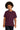 Front View of Maroon Gildan - Youth Heavy Cotton 100% Cotton T-Shirt. 5000B plain