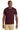 Front View of Maroon Jerzees Classics Unisex Cotton T-Shirt 363M plain