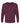 Front View of Maroon Ultra Cotton® Long Sleeve T-Shirt - 2400