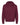 Front View of Maroon Unisex Pullover Hoodie - 3320