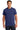 Front View of Metro Blue Gildan - Ultra Cotton 100% US Cotton T-Shirt. 2000 plain