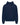 Front View of Midnight Navy Heavyweight Fleece Hoodie - 9307