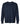 Front View of Midnight Navy Heavyweight Long Sleeve T-Shirt - 7211