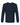 Front View of Midnight Navy Youth Cotton Long Sleeve T-Shirt - 3311