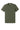Front View of MilGrnHtr Jerzees Classics Unisex Cotton T-Shirt 363M plain