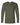 Front View of Military Green Softstyle® Long Sleeve T-Shirt - 64400