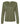 Front View of Military Green Women's Capital Performance Long Sleeve T-Shirt - CE10LW