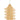 Front View of Natural Bamboo Golf Buddy plain