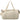 Front View of Natural Barrel 18" 5oz Cotton Canvas Duffel Bag plain