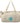 Front View of Natural Barrel 18" 5oz Cotton Canvas Duffel Bag