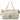 Front View of Natural Barrel 18" 5oz Cotton Canvas Duffel Bag