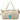 Front View of Natural Barrel 18" 5oz Cotton Canvas Duffel Bag