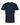 Front View of Navy Deluxe Blend V-Neck T-Shirt - 3543