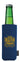 Front View of Navy Koozie® Collapsible Slim Can Cooler
