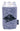 Front View of Navy Koozie® Heather Collapsible Can Cooler