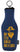 Front View of Navy Koozie® Neoprene Zip-Up Bottle Cooler