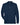 Front View of Navy Men's Easy Blend™ Long Sleeve Polo - M265L