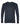 Front View of Navy Performance Long Sleeve T-Shirt - 5104