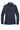 Front View of Navy Port Authority Women's Silk Touch Long Sleeve Polo. L500LS plain