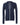 Front View of Navy Sponge Fleece Full-Zip Hoodie - 3739