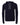 Front View of Navy Sponge Fleece Hoodie - 3719