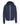 Front View of Navy Youth Sponge Fleece Full-Zip Hoodie - 3739Y