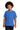 Front View of Neon Blue Gildan - Youth Heavy Cotton 100% Cotton T-Shirt. 5000B plain