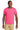 Front View of NeonPink Jerzees Classics Unisex Cotton T-Shirt 363M plain