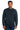 Front View of New Navy Carhartt Midweight Crewneck Sweatshirt. CTK124 plain