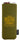 Front View of Olive Green Koozie® Collapsible Slim Can Cooler