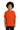 Front View of Orange Gildan - Youth Ultra Cotton 100% US Cotton T-Shirt. 2000B plain