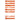Front View of Orange Good Vibes Cabana Stripe Beach Towel plain