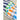 Front View of Orange Good Vibes Cabana Stripe Beach Towel plain