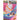 Front View of Orange Good Vibes Cabana Stripe Beach Towel plain
