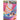 Front View of Orange Good Vibes Cabana Stripe Beach Towel plain