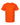 Front View of Orange Ring-Spun T-Shirt - 5500